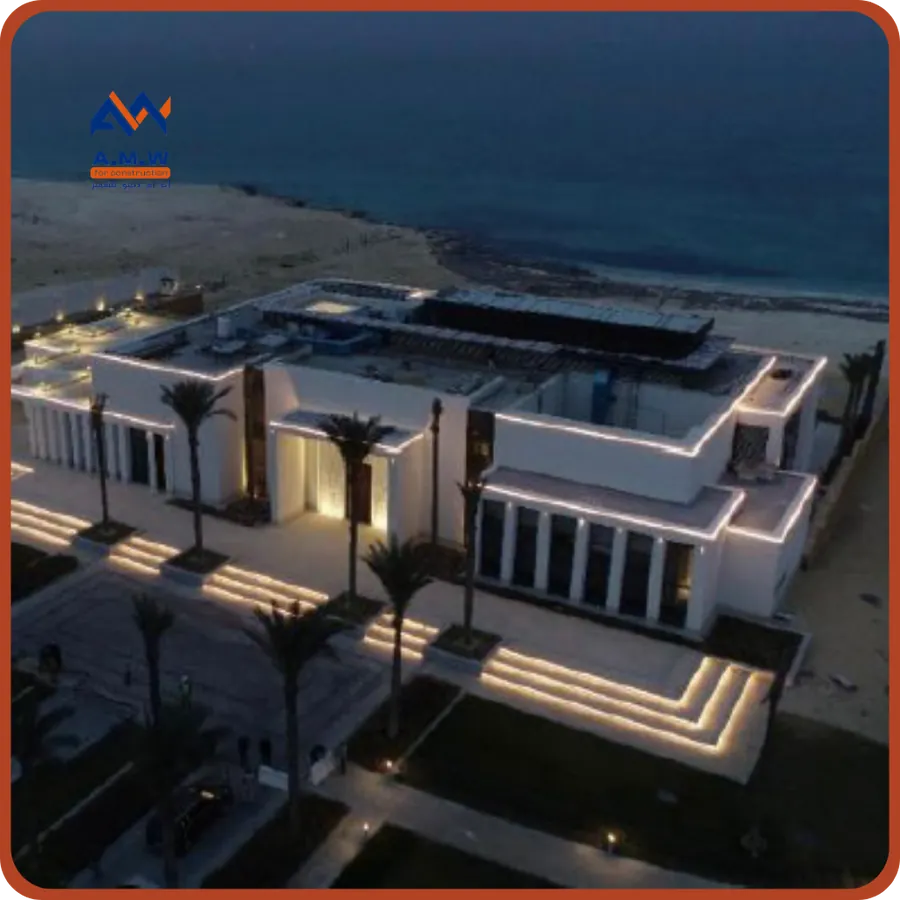 Infrastructure project by AMW For Construction in Egypt