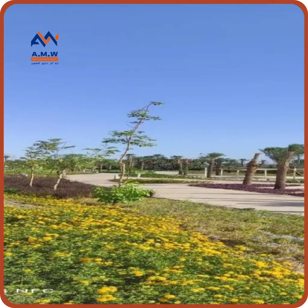 Luxor Corniche landscape project — AMW For Construction