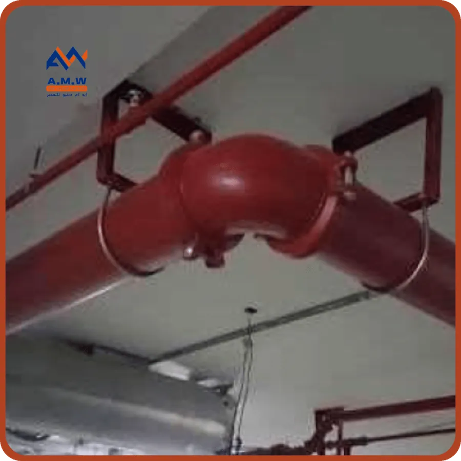 HVAC and fire fighting project by AMW For Construction