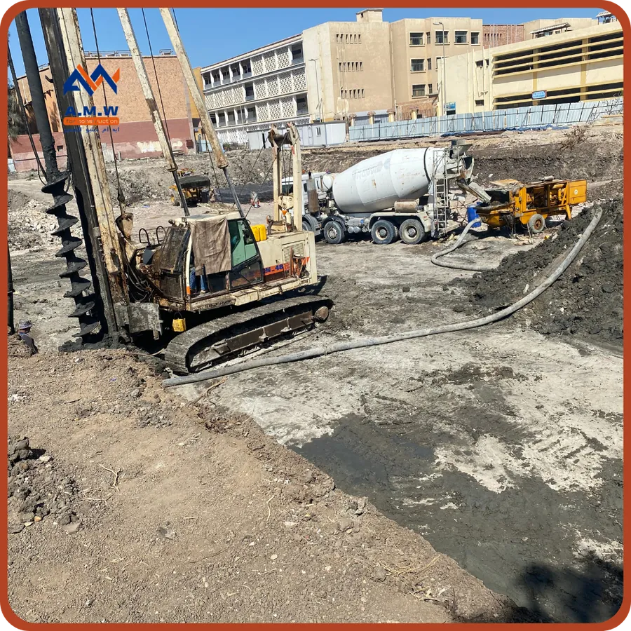 Students' Building, Faculty of Engineering, Mansoura University — AMW For Construction