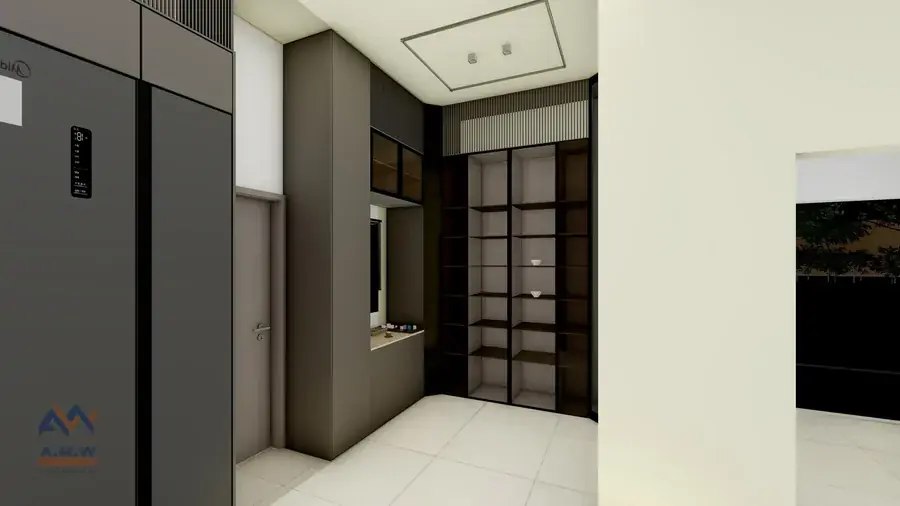 Kitchen design and finishing by AMW For Construction