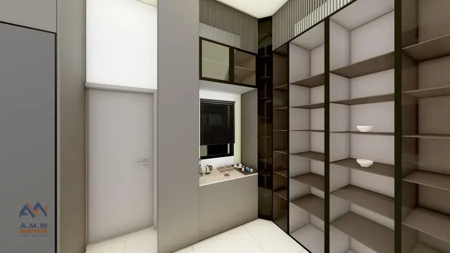 Kitchen design and finishing by AMW For Construction
