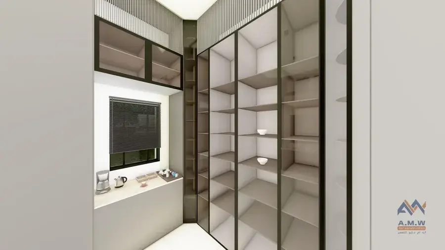 Kitchen design and finishing by AMW For Construction