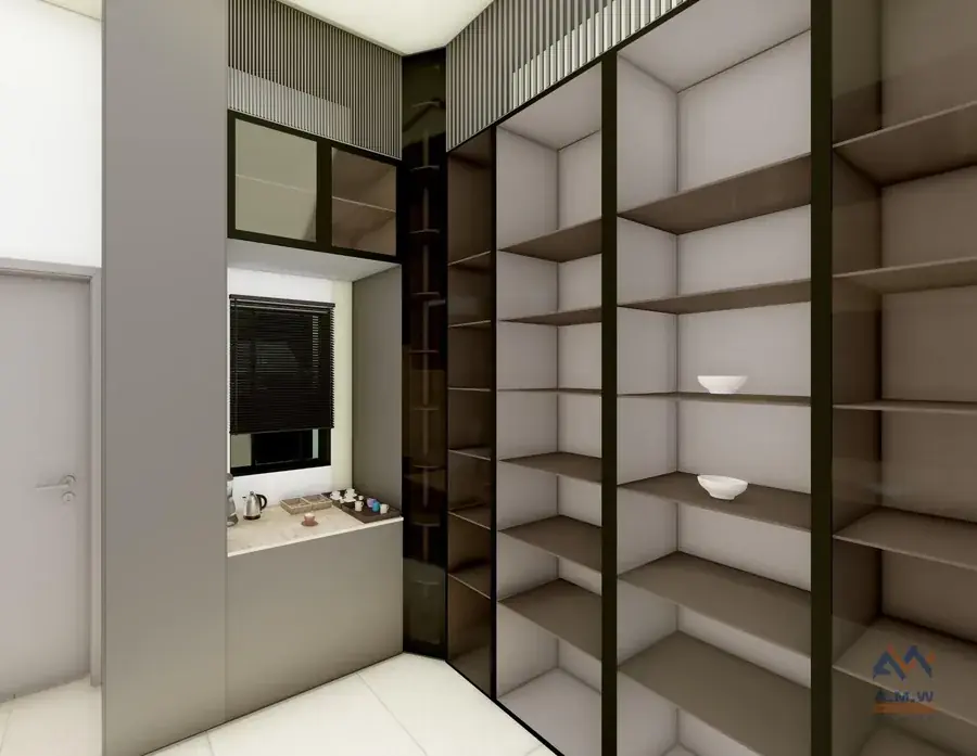 Kitchen design and finishing by AMW For Construction