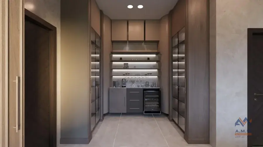 Kitchen design and finishing by AMW For Construction