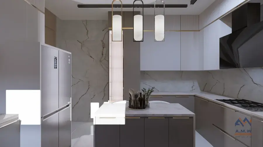 Les Rois Villa interior finishing by AMW For Construction