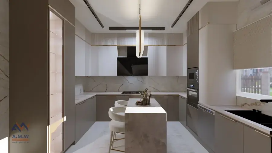 Les Rois Villa interior finishing by AMW For Construction