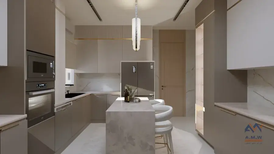 Les Rois Villa interior finishing by AMW For Construction