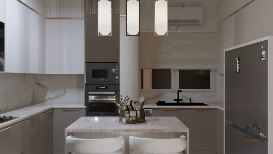 Les Rois Villa interior finishing by AMW For Construction