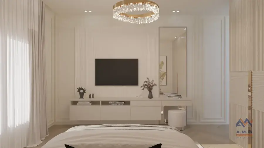 Les Rois Villa interior finishing by AMW For Construction