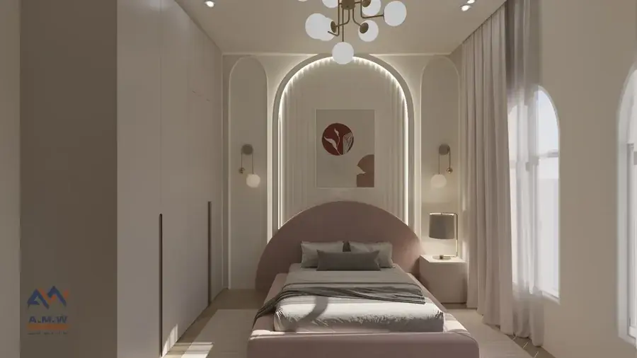 Les Rois Villa interior finishing by AMW For Construction