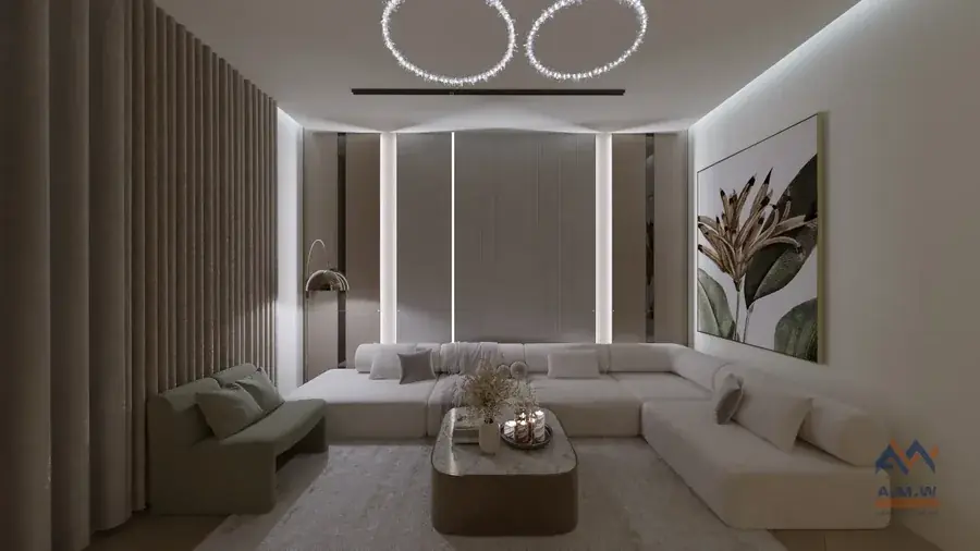 Les Rois Villa interior finishing by AMW For Construction