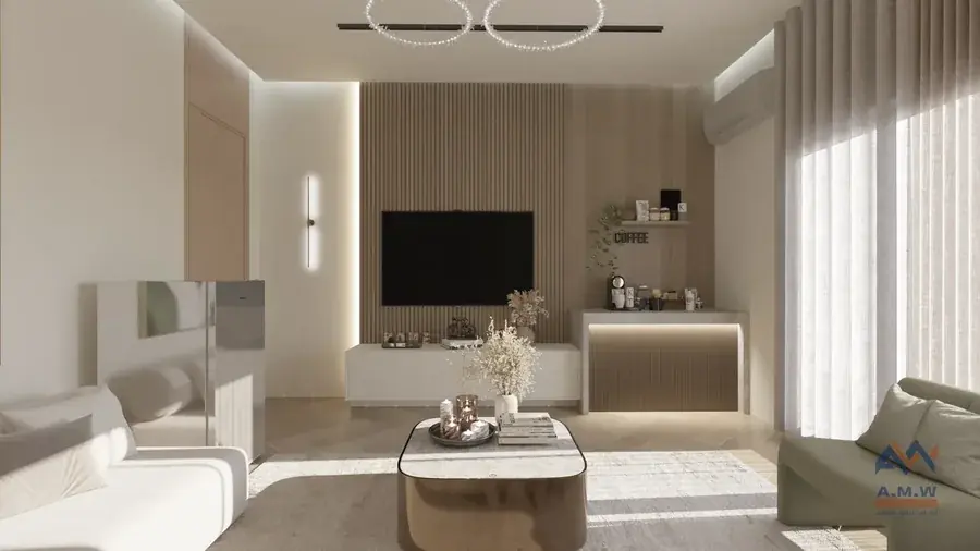 Les Rois Villa interior finishing by AMW For Construction