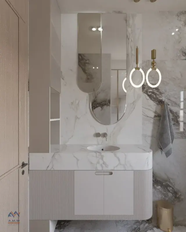 Les Rois Villa interior finishing by AMW For Construction