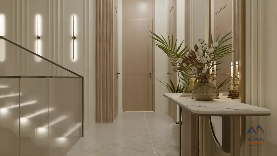 Les Rois Villa interior finishing by AMW For Construction