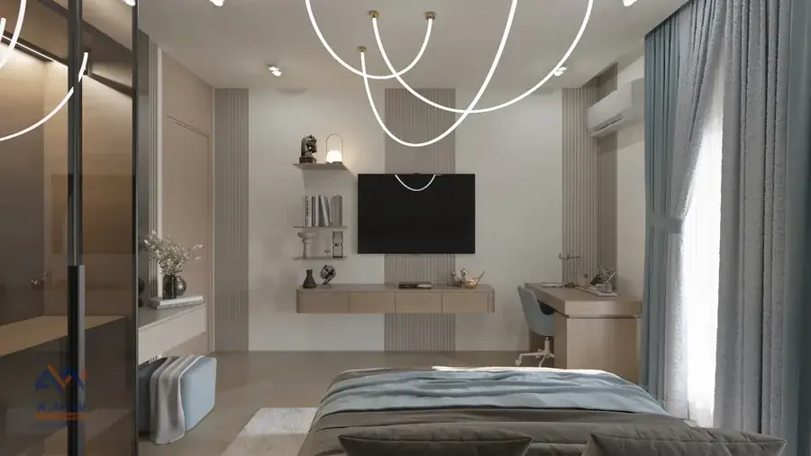 Les Rois Villa interior finishing by AMW For Construction