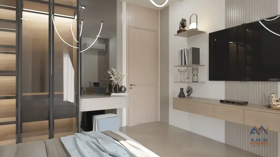 Les Rois Villa interior finishing by AMW For Construction