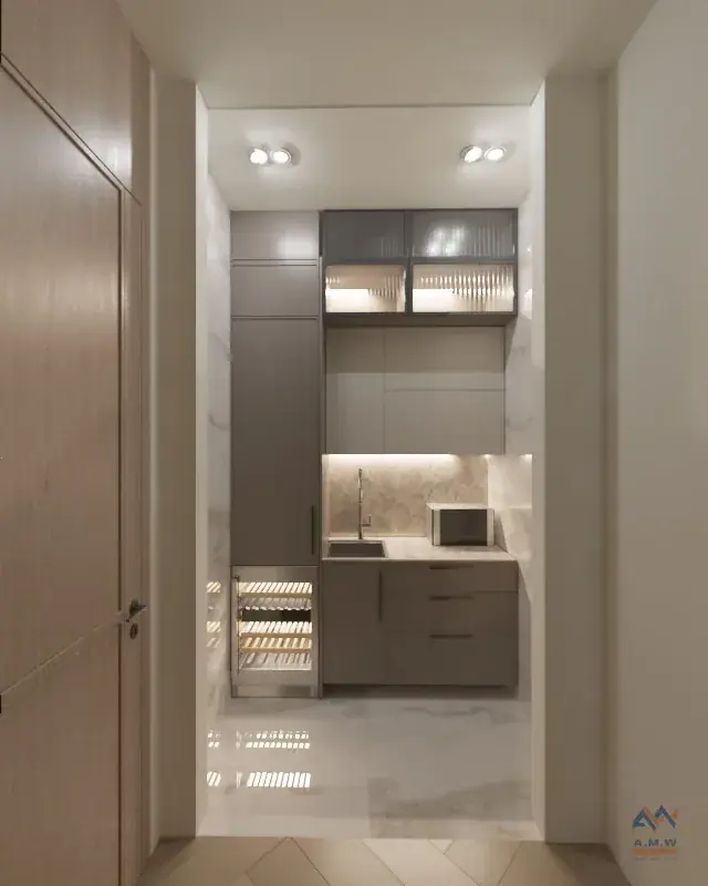 Les Rois Villa interior finishing by AMW For Construction