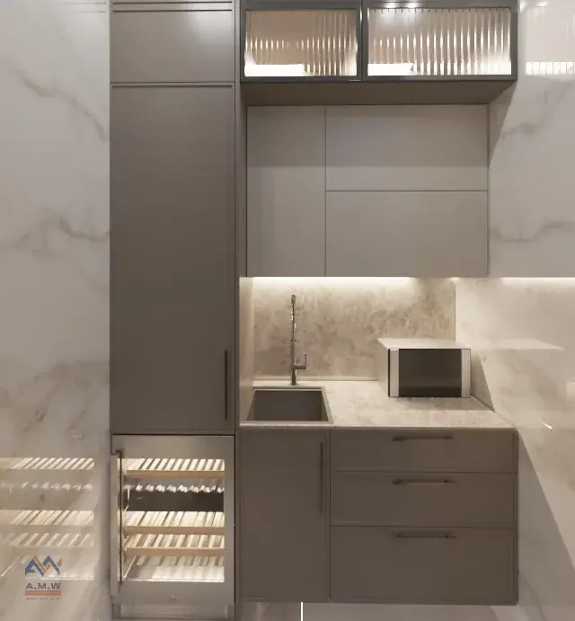 Les Rois Villa interior finishing by AMW For Construction
