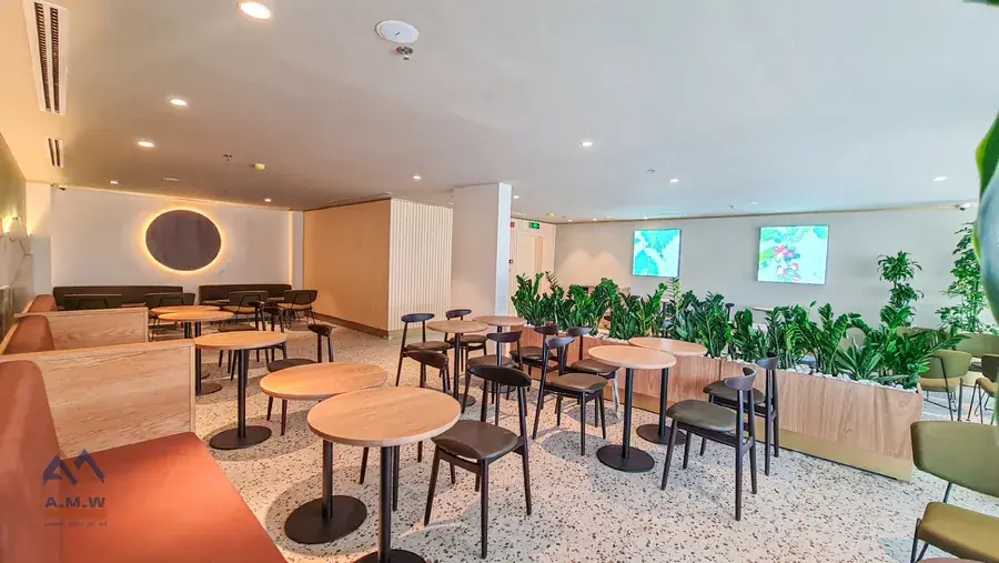 Starbucks fit-out and decoration work by AMW For Construction