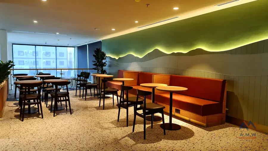 Starbucks fit-out and decoration work by AMW For Construction