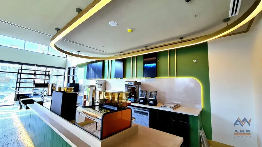 Starbucks fit-out and decoration work by AMW For Construction