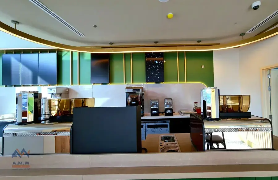 Starbucks fit-out and decoration work by AMW For Construction
