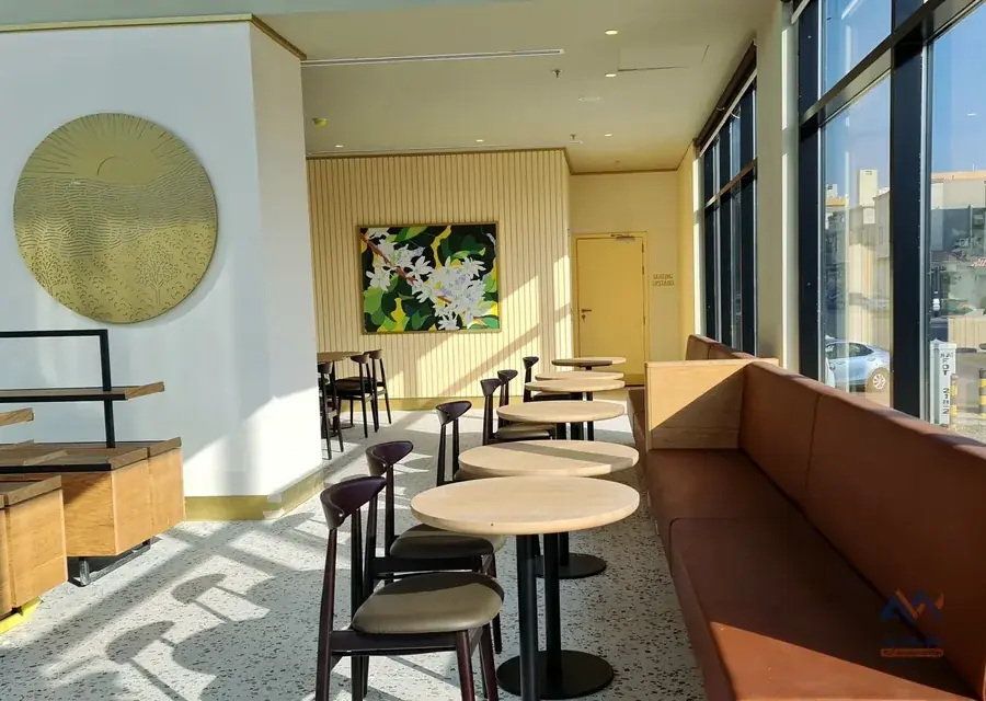 Starbucks fit-out and decoration work by AMW For Construction