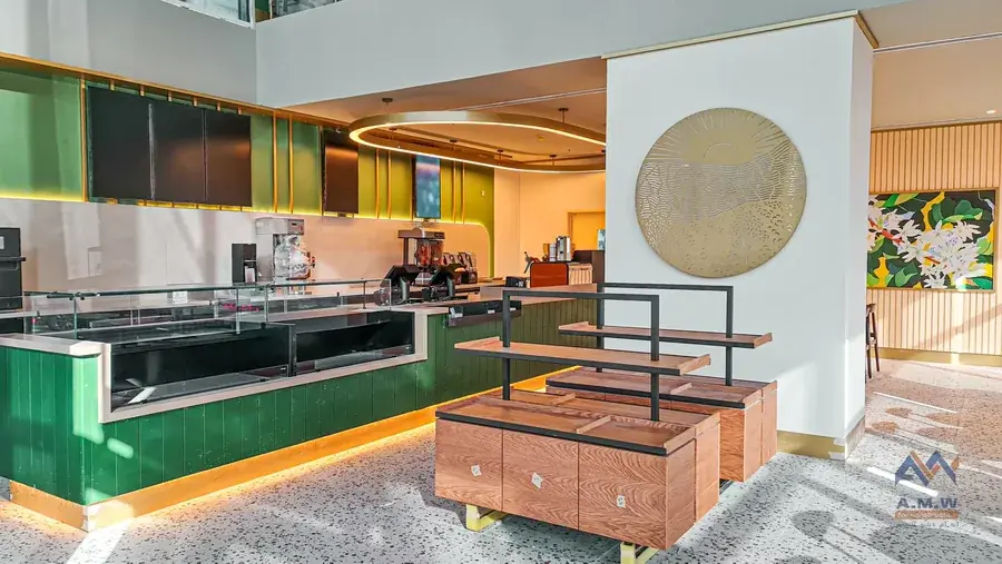 Starbucks fit-out and decoration work by AMW For Construction
