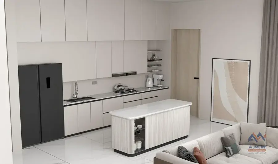 Villa interior finishing by AMW For Construction