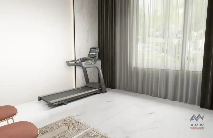 Villa interior finishing by AMW For Construction