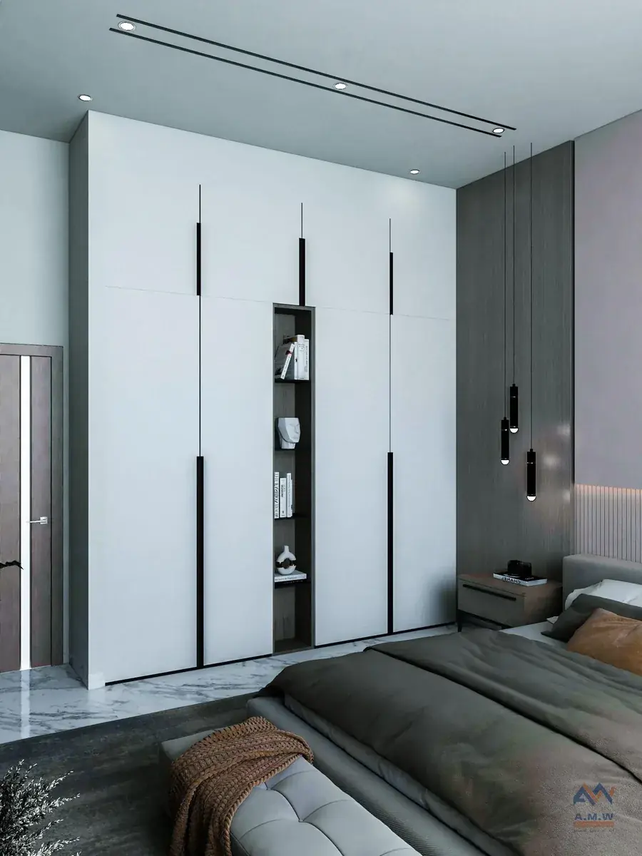 Villa interior finishing by AMW For Construction