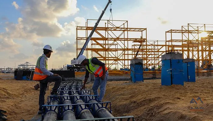 Networking and low current project by AMW For Construction